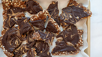 Nutty Date Bark